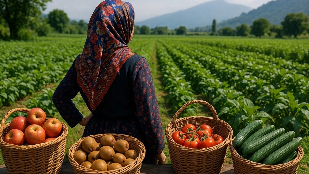 صادرات و واردات محصولات کشاورزی در چوبر تالش